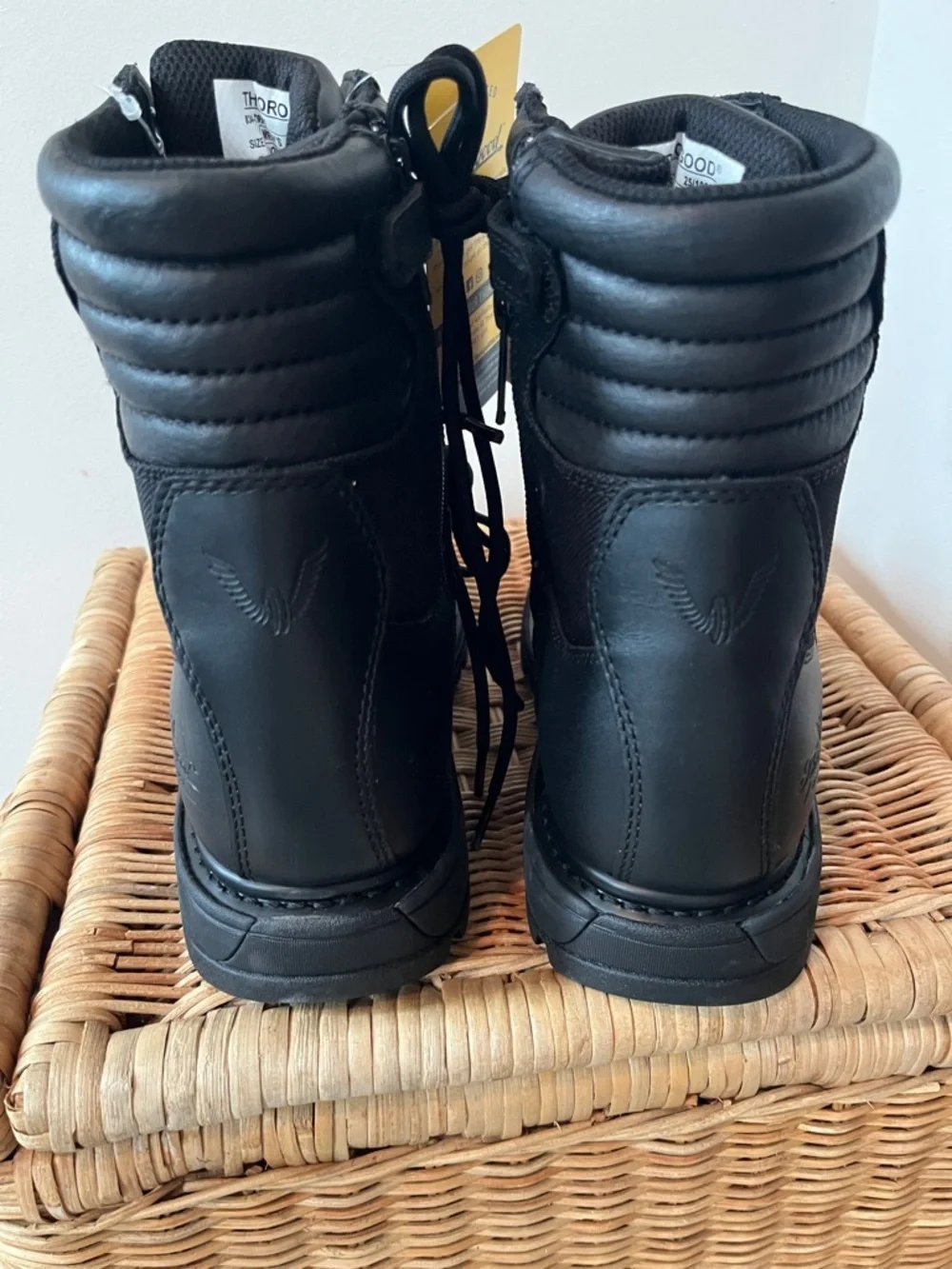 Thorogood 8” Tactical Waterproof Side Zip Boots Size 7M NWT